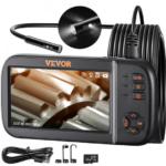 VEVOR triple-lens borescope inspection camera with built-in display
